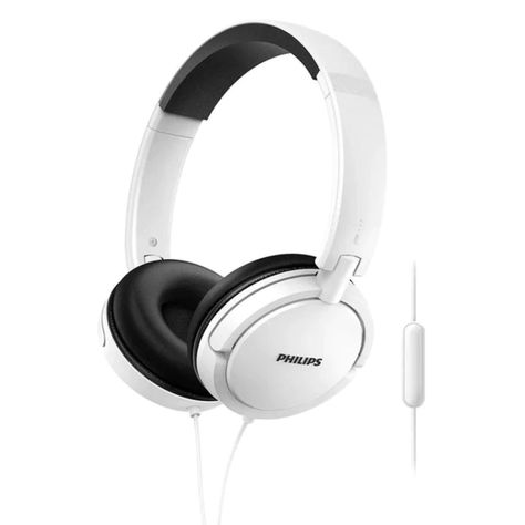 Audifono Manos Libres Jack 3.5 OverEar Blanco HL5005 Philips-0