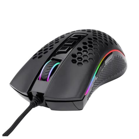 Mouse Gamer USB RGB 8B 12400DPI Negro Storm Redragon-1