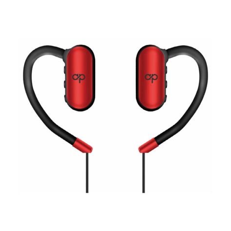 Audifonos Deportivos Bluetooth Manos Libres Rojo AudioPro-0