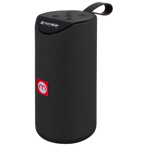 Parlante Inalambrico Bluetooth TWS AUX Micro SD Negro Monster-1