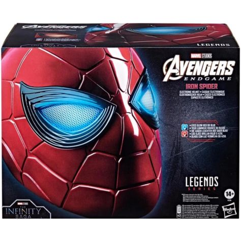 Juguete Casco Mascara Electronica Iron Spider Avengers-4