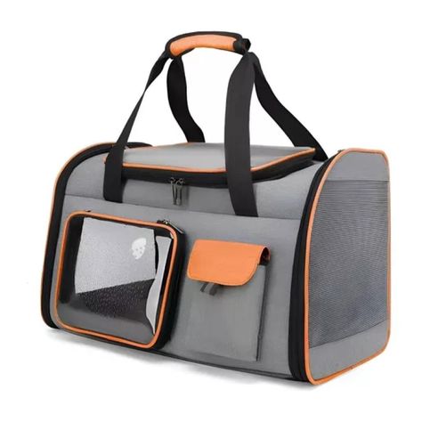 Bolso Transportador De Gato Mascota 51x30x34cm-0