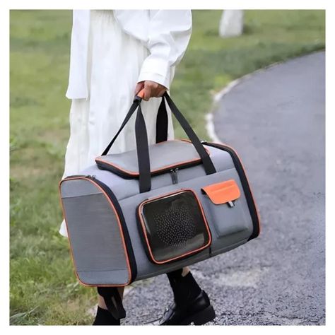 Bolso Transportador De Gato Mascota 51x30x34cm-3