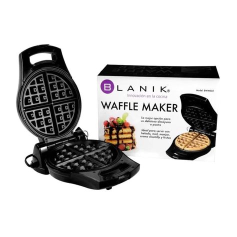 Waflera 800W Waffle Maker Negro Blanik-3