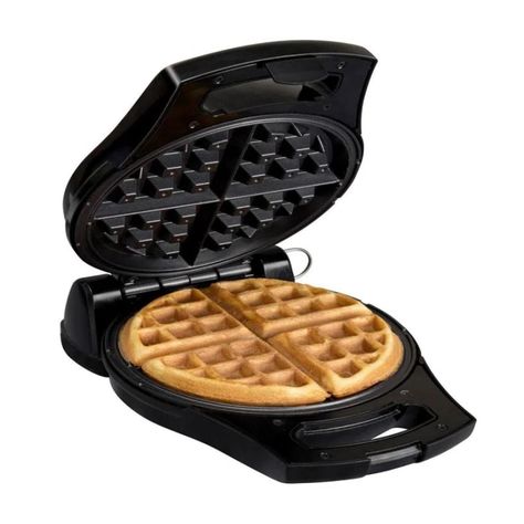 Waflera 800W Waffle Maker Negro Blanik-0