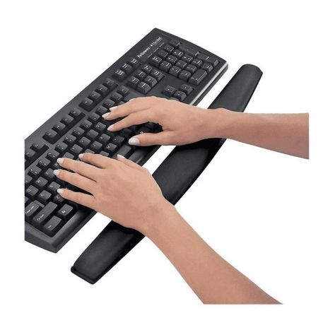 Pad Para Teclado Apoya Muñecas 32x27 Negro Ultra-1
