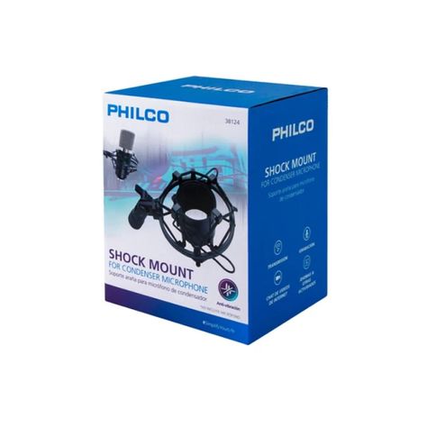 Soporte Tipo Araña Para Microfono De Estudio Philco-1