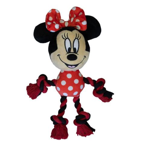 Juguete Interactivo Para Mascotas Minnie Mouse Tierna Rojo-0