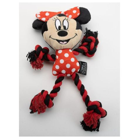 Juguete Interactivo Para Mascotas Minnie Mouse Tierna Rojo-2