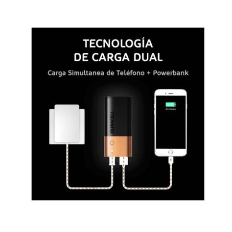 PowerBank Cargador Portatil 6700mAh Carga Rapida-2