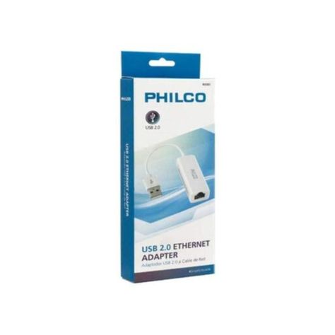 Adaptador De Red RJ45 A USB 3.1 Tipo C Blanco Philco-3