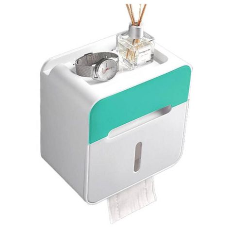 Dispensador Y Organizador De Papel Higienico Y Pañuelos-0