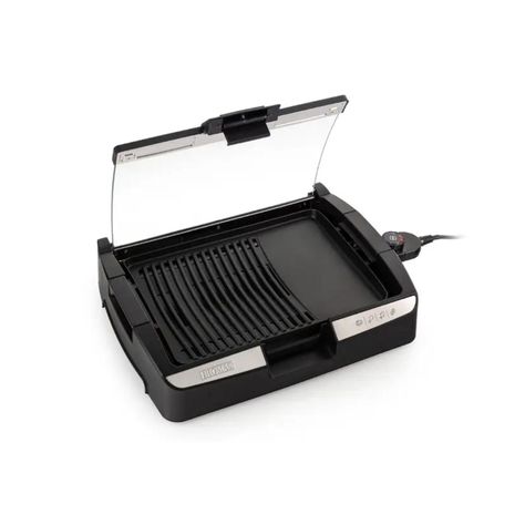 Parrilla Electrica Tapa De Vidrio 1800W 225°C TH-224 Thomas-3