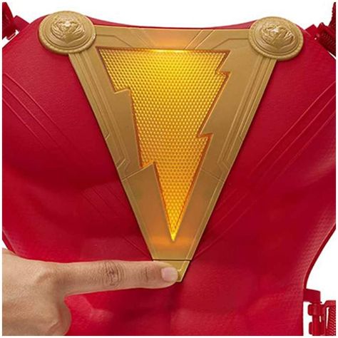 Juguete Armadura De Poder Shazam Luz Y Sonido-1