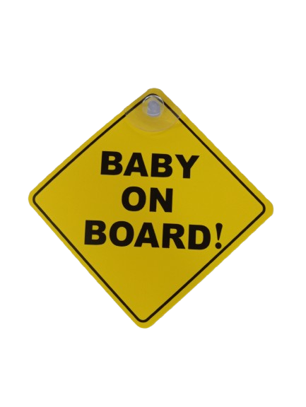 Señal letrero baby on board 00160-0