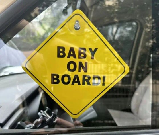 Señal letrero baby on board 00160-2