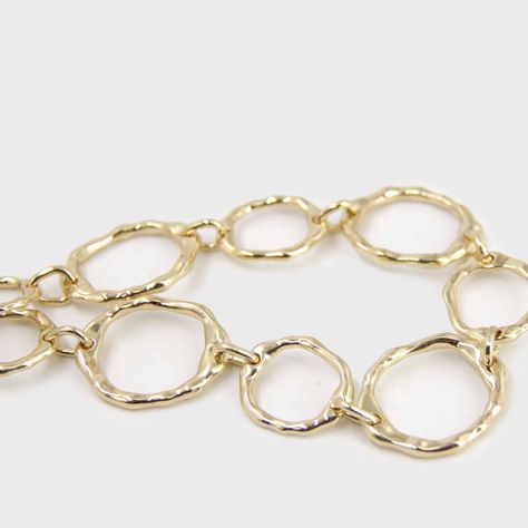Cinturón de cadena argollas mujer 00178-0