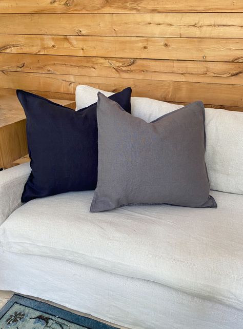 Funda Cojin 65x65 Atacama Gris Oscuro 340 GSM-1