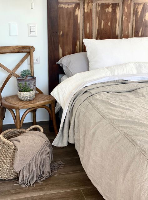 Cubre Cama Pintacura - Beige - 1 Plaza - Naturalino-2