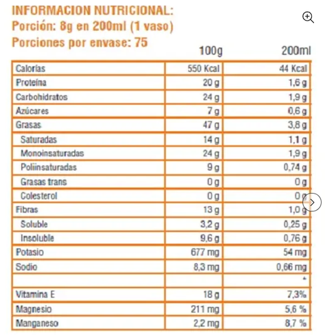 Leche de Almendras Veggimilk 2x600 Grs para 30 Litros-1