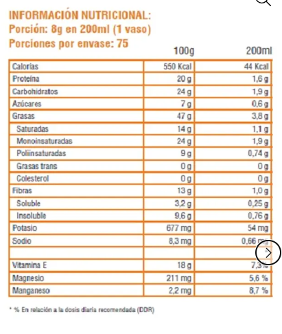 Leche de Almendras Veggi Milk 600 Grs para 15 litros-1