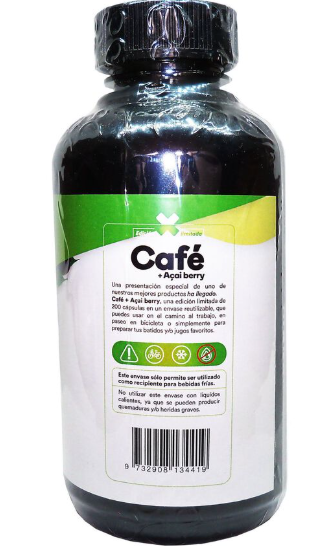 Cafe Verde + Acai Berry Nf 400 Capsulas 2x200 Caps. Reductor-1