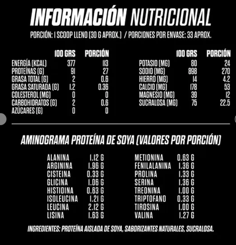Pack Proteina Vegetal Banana 1 Kg + Creatina 300 Gr Gohard-2