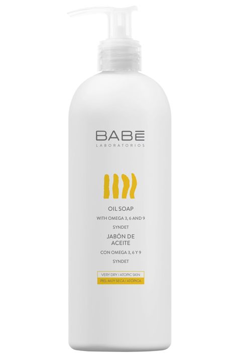 Jabón de Aceite Cuerpo Pieles Atopicas 500ml Babe-0