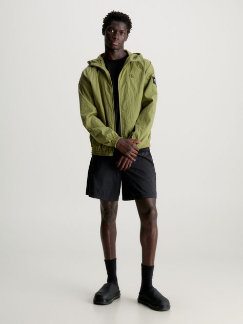 Chaqueta Unpadded Harrington Verde Calvin Klein-1