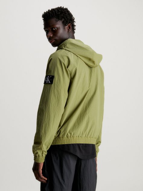 Chaqueta Unpadded Harrington Verde Calvin Klein-2