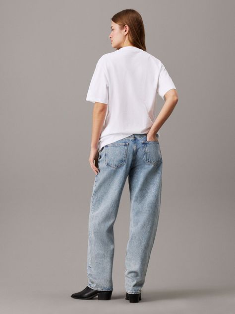 Polera Photo Graphic Relaxed Blanco Calvin Klein-2