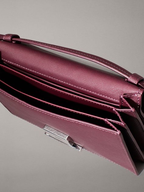 Bandolera CK Linear Burdeo Calvin Klein-2