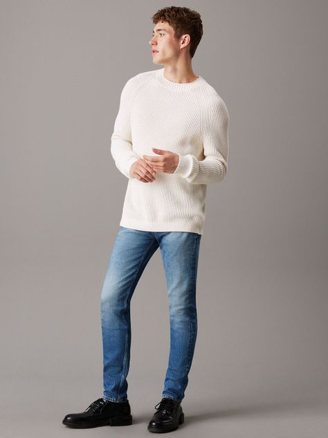 Jeans Slim Taper Azul Calvin Klein-1