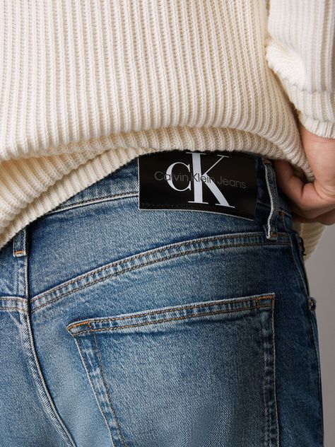 Jeans Slim Taper Azul Calvin Klein-3