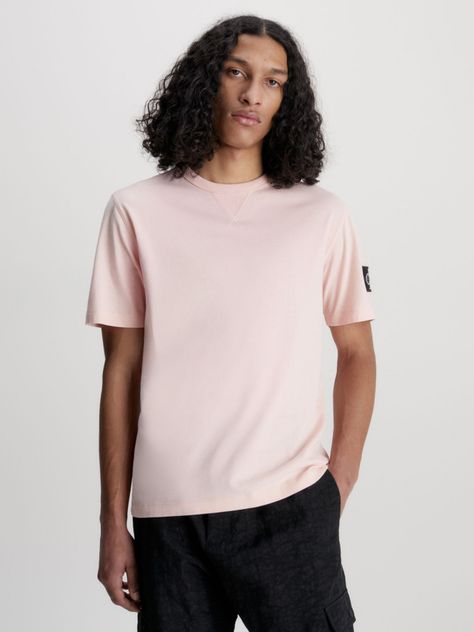 Polera Badge Regular  Rosado Calvin Klein-0