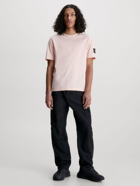 Polera Badge Regular  Rosado Calvin Klein-1