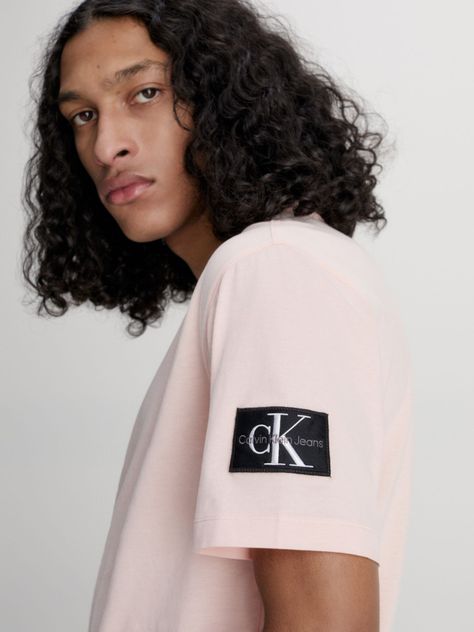 Polera Badge Regular  Rosado Calvin Klein-3