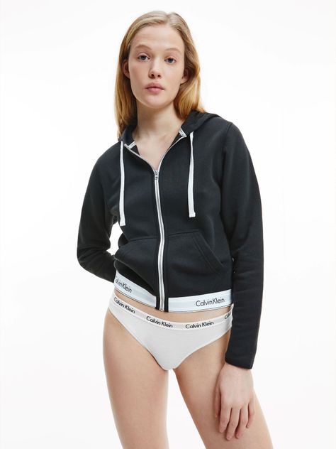 Calzón Bikini Carrousel Blanco 100 Calvin Klein-1