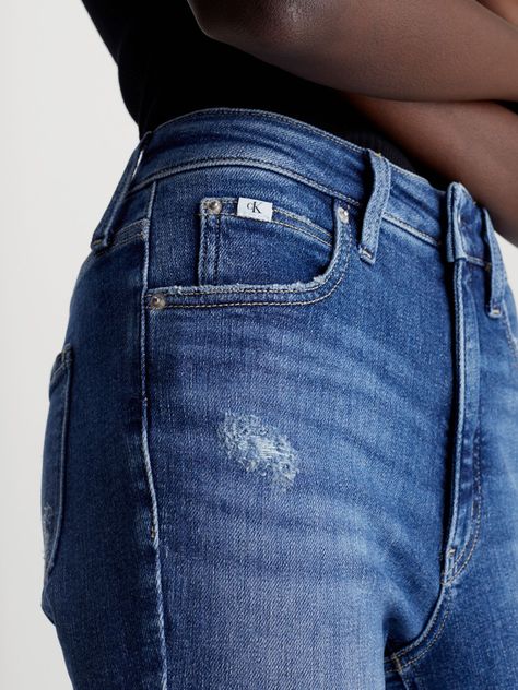 Jeans Mujer Skinny Azul Calvin Klein-3