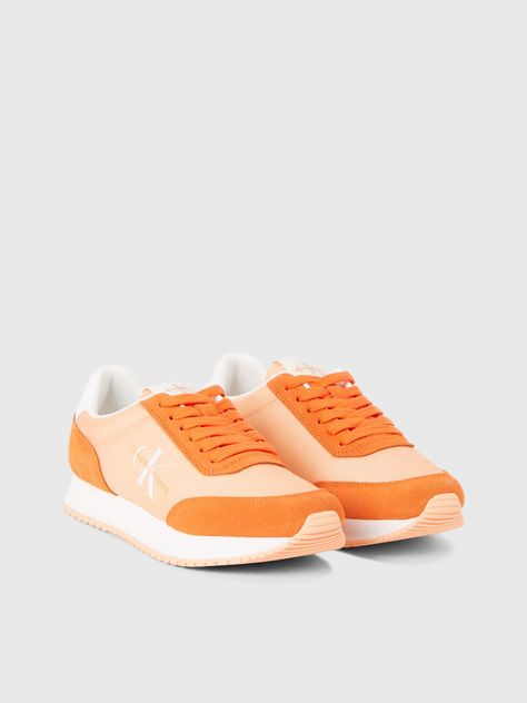 Zapatilla Retro Runner Naranjo Calvin Klein-0