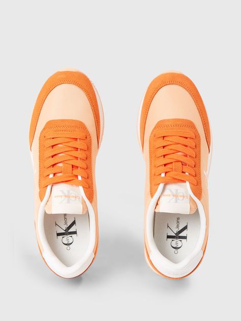 Zapatilla Retro Runner Naranjo Calvin Klein-2