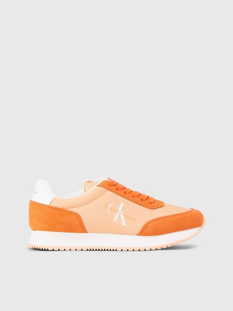 Zapatilla Retro Runner Naranjo Calvin Klein-4