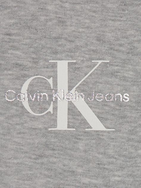 Jogger Monogram Logo 095 Gris Calvin Klein-1
