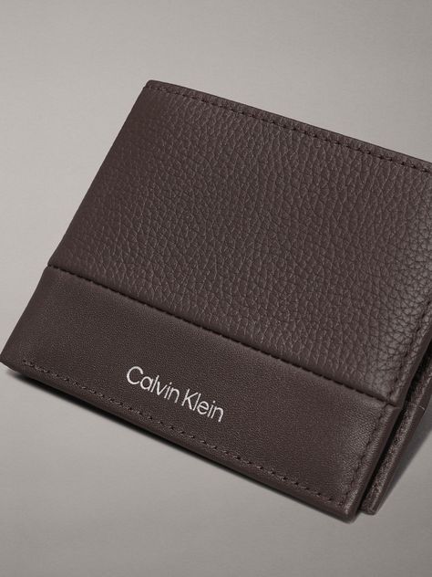 Billetera Subt Mix Bifold 5Cc W/Coin Café Calvin Klein-3
