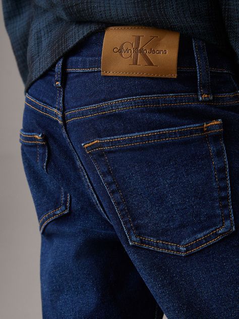 Jeans Niño Dad Authentic City Azul Calvin Klein-3