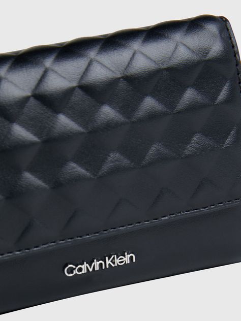 Billetera Calvin Mini Quilt Negro Calvin Klein-3