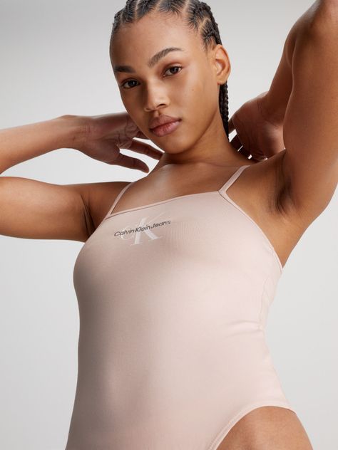 Body Monologo Strappy Rosado Calvin Klein-3