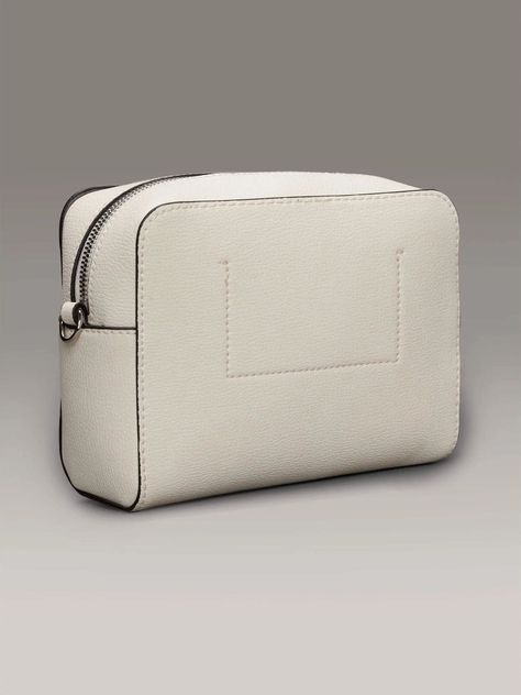 Bandolera Minimal Monogram Beige Calvin Klein-3