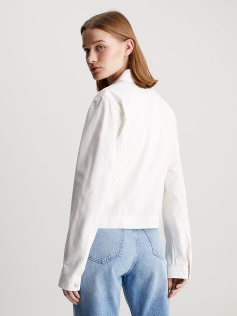 Chaqueta Lean Moto Blanco Calvin Klein-2