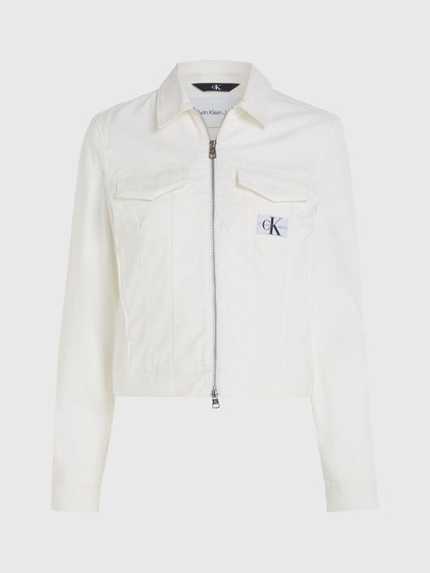 Chaqueta Lean Moto Blanco Calvin Klein-4